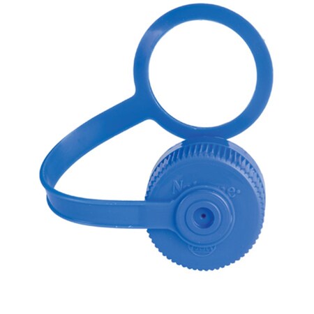 Nalgene 1 Pint and Quart Lid Narrow Mouth Loop Top Bulk - Blue 696040